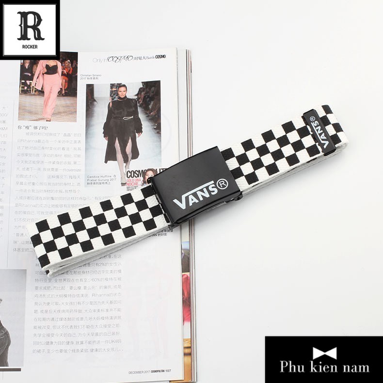 Thắt lưng vải Vans