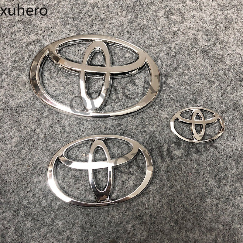 Toyota logo Alrhard Hilux Yaris CAMRY COROLLA Innova Vios Rav4 Avanza logo Ô Tô Huy Hiệu Vô Lăng Biể