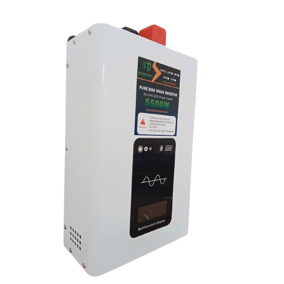 Bộ Đổi Nguồn 12V/24V/48V sang 220V MÃ STK-5500w /12v . SOYER TECH