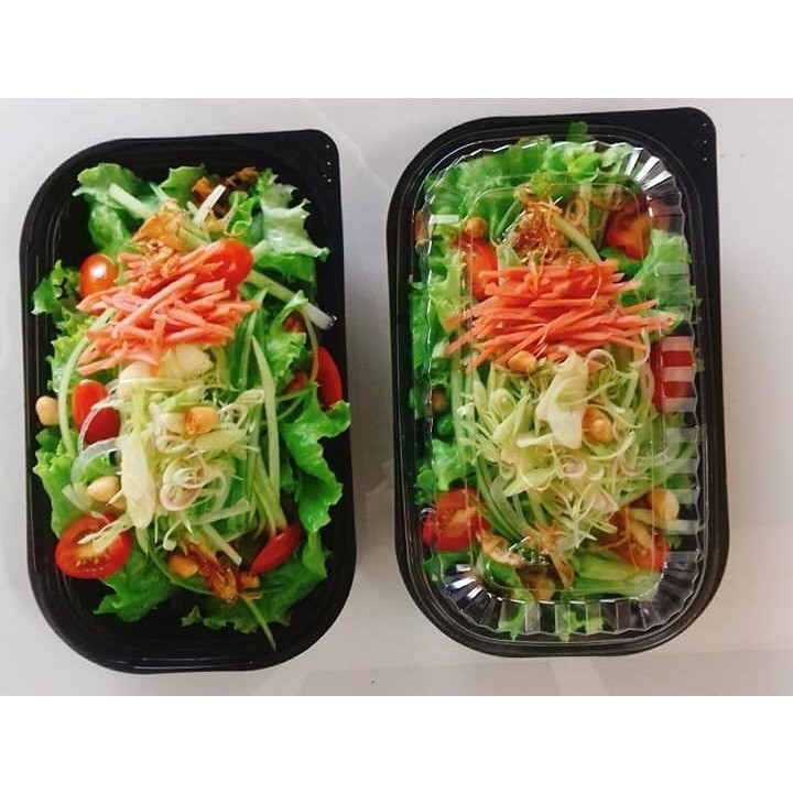 Sỉ 50 Hộp Nhựa HT17  Dùng 1 Lần Đựng Cơm,Bánh,Trái Cây khay nhựa 1 ngăn