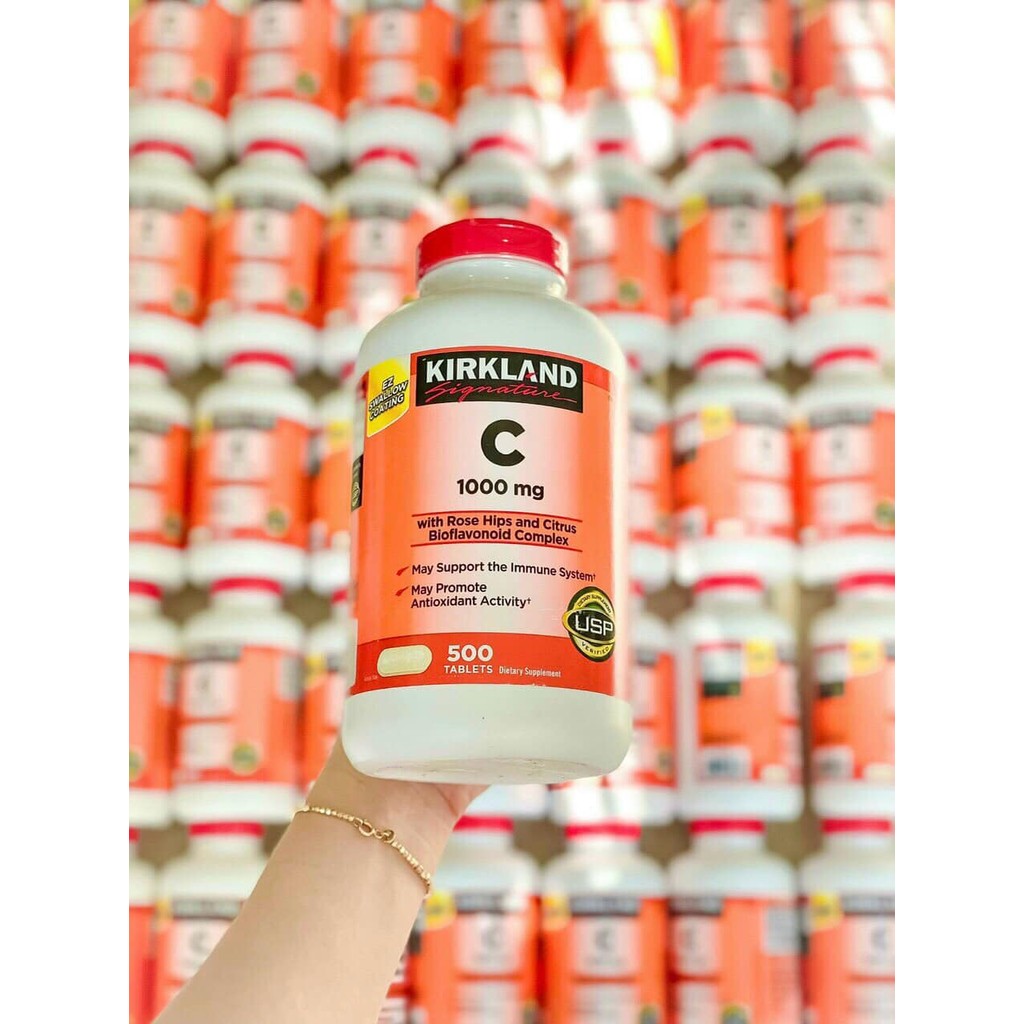 Viên uống vitamin C 1000mg Signature 1000 mg 500 Viên