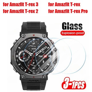 Kính Cường Lực Cho Amazfit T-rex 3 2 Ultra Pro 9H Độ Cứng HD Trong Suốt Phim Bảo Vệ Màn Hình Cho Amazfit T-rex2 T-rex3 Phụ Kiện