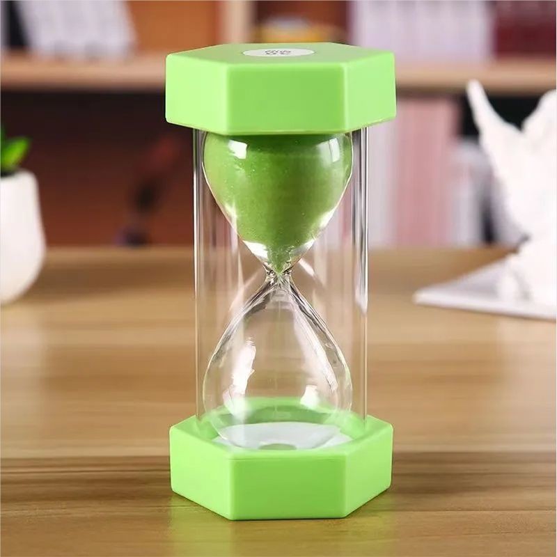 Preferred Boutique [Giá mới] Hẹn giờ đồng hồ cát chống sốc 60 phút / 30 phút / 10 phút Đồ trang trí 