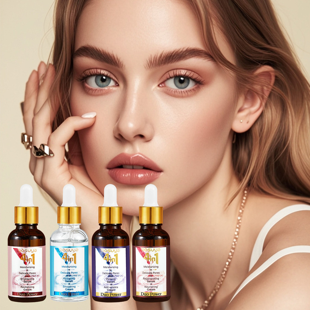 Bosuya Brightening Face White Vitamin C 4 trong 1|Dưỡng ẩm chống Agin với Glycerol