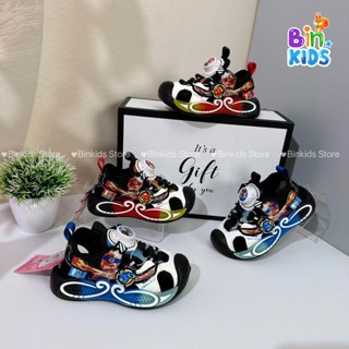 Giày dọ lưới khóa xoay có đèn cho bé trai, phong cách, cá tính, thoáng mát size từ 4 đến 7 tuổi mã 2501