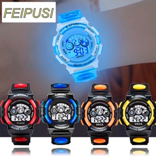 Đồng hồ LED chống nước cho trẻ em bé trai và bé gái có màn hình đa chức năng phát sáng cho trẻ em