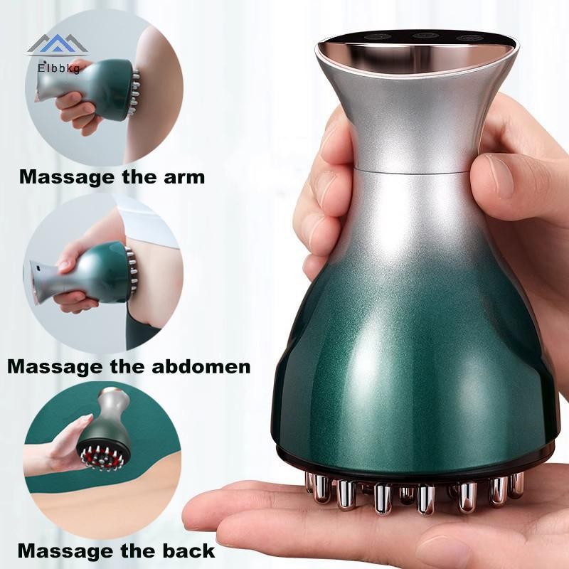 ELBBKG Sạc Guasha Định Hình Cơ Thể Máy Mát Xa Làm Nóng Kinh Tuyến Cạo Râu Bàn Chải Giải Độc Tuyến Mới Đốt Cháy Mỡ Chế Độ Nạo vét