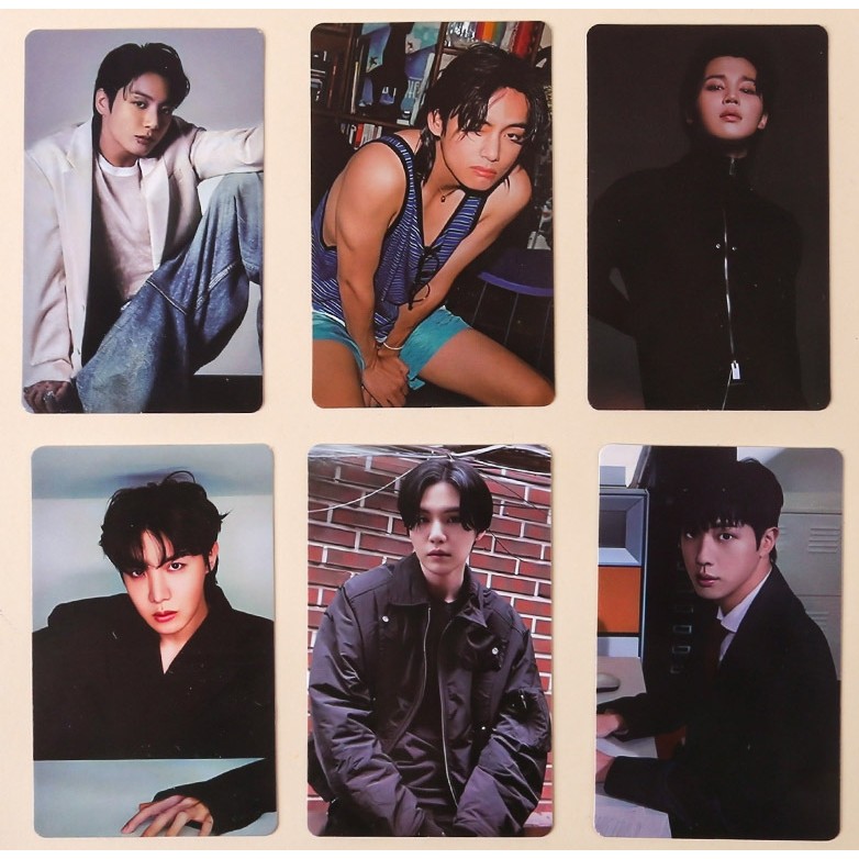 7-10 Chiếc 2025 FESTA DECO KIT ARMY ZONE Lưu Niệm Lomo Thẻ MERCH BOX9 JIN SOLO ECHO HAPPY Photocards