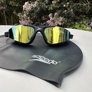 [Thiết kế đua xe chuyên nghiệp] Kính bơi khung giữa tốc độ Kính bơi mạ điện Kính bơi khung lớn vừa đầy màu sắc