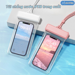 Túi chống nước IPX8 trong suốt,cảm ứng cực nhạy,Bảo Vệ Điện Thoại Dưới Nước,nhận diện Face ID/Vân tay