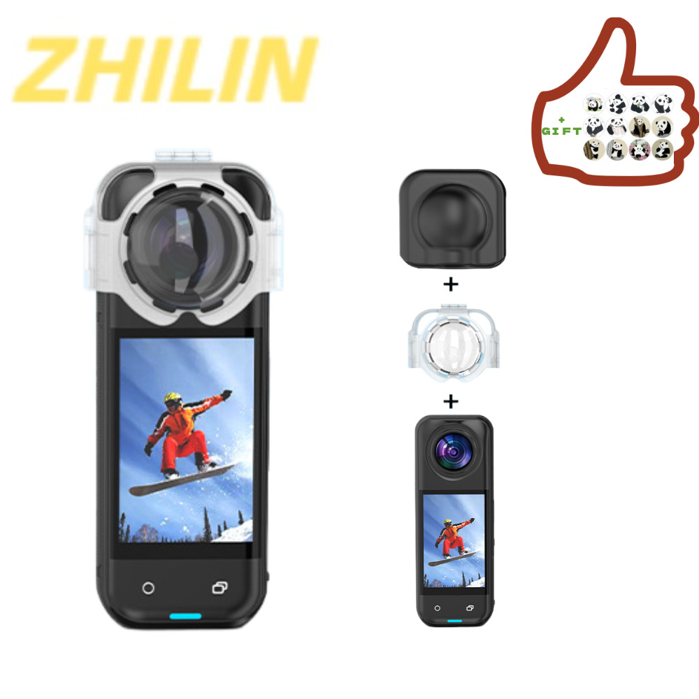 Gương Bảo Vệ Insta360 X5 Cho Insta360 X5 Chống Sương Mù Chụp Gương Bảo Vệ Thể Thao Camera Ống Kính P