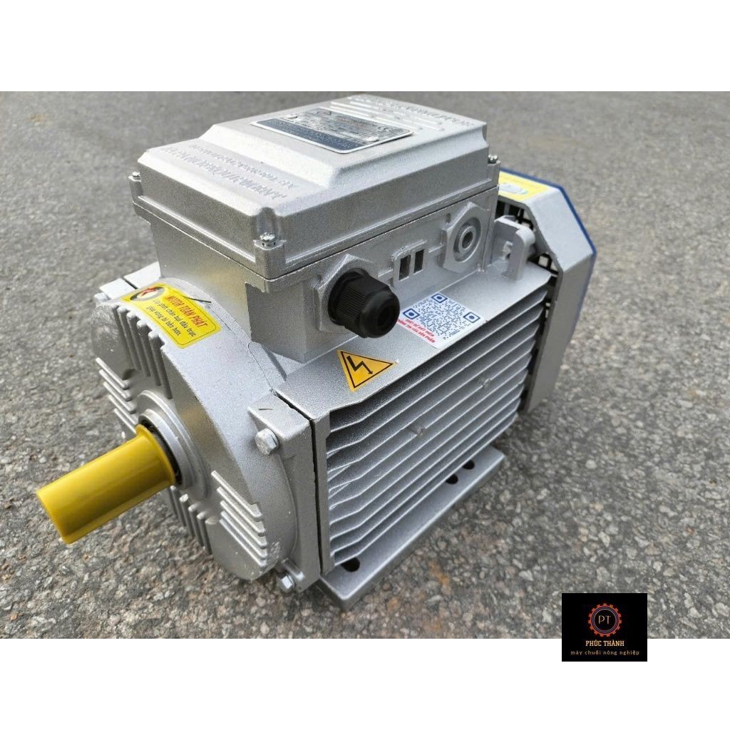 MOTOR ĐỘNG CƠ ĐIỆN 1 PHA 220V TOÀN PHÁT 3,5KW( 5HP ) TUA CHẬM 1400V/P, DÂY ĐỒNG 100%, Trục 24mm