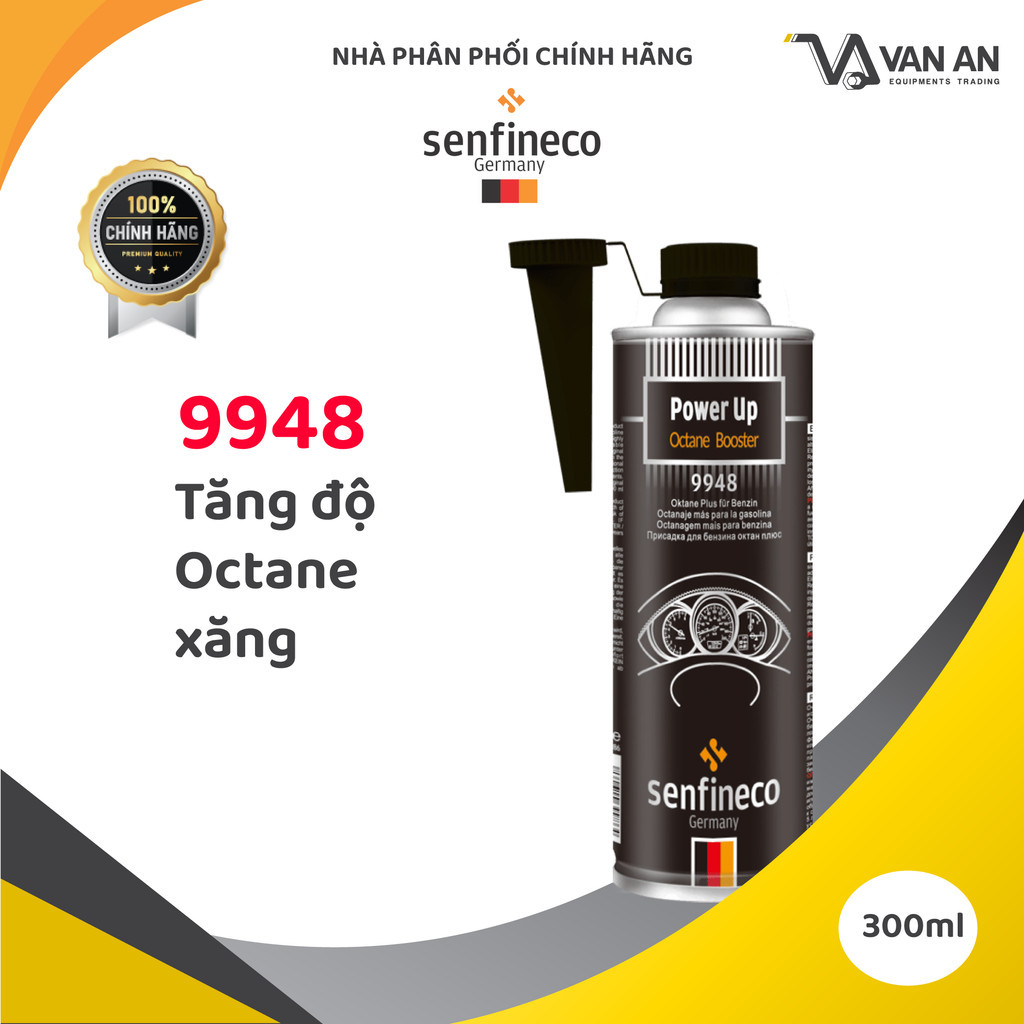 9948 Dung dịch hỗ trợ tăng Octane xăng SENFINECO ĐỨC