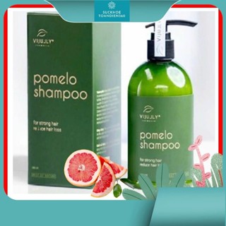 Dầu Gội Vijully Pomelo Shampoo 280ml for Strong Hair Reduce Hair Loss Phục Hồi Hư Tổn Tóc Mềm Mượt