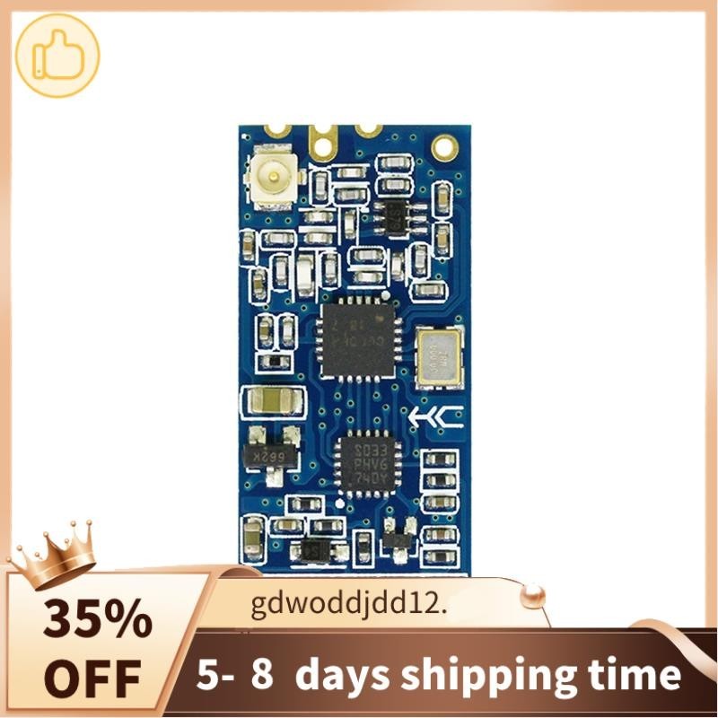 Mô-đun cổng nối tiếp không dây cao cấp HC-12 433Mhz SI4463 1000M Thay thế Bluetooth HC12