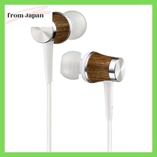 Tai nghe loại kênh JVC Kenwood JVC N _ W WOOD Series Âm thanh độ phân giải cao màu trắng HA-FW7-W

