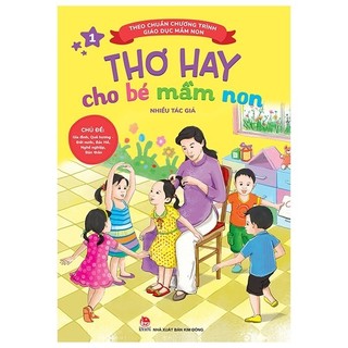 Sách - Thơ Hay Cho Bé Mầm Non - Tập 1 (Theo Chuẩn Chương Trình Giáo Dục Mầm Non) (Tái Bản 2019)