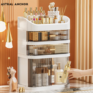 Hộp Bảo Quản Mỹ Phẩm Để Bàn Loại Ngăn Kéo Chống Bụi Dung Tích Lớn Tủ Quần Áo Sản Phẩm Chăm Sóc Da Kệ Mặt nạ