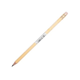 Bút chì gỗ pastel hb có gôm stacom pc106a - mẫu 2 - màu vàng