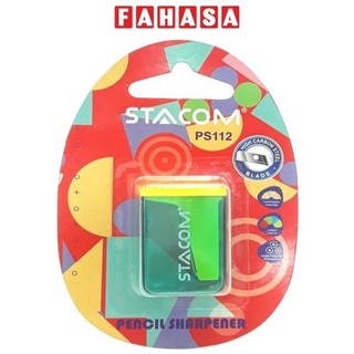 Bộ 3 chuốt chì 1 lỗ chữ nhật stacom ps112 - nắp vàng - stacom