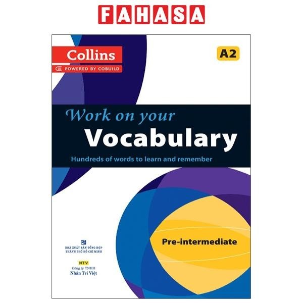 Sách Collins Work On Your Vocabulary A2 - Pre-Intermediate