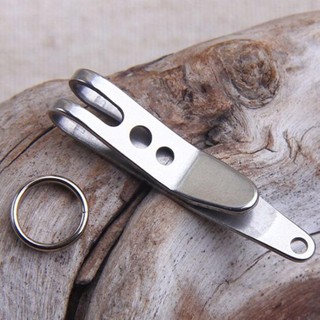 Mini edc gear pocket treo kẹp móc treo dụng cụ móc khóa vòng chìa khóa p0w6