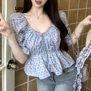 Lovito áo sơ mi họa tiết kẻ ca rô thanh lịch cho nữ lne58495