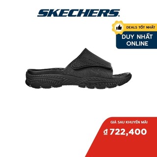 Skechers Nam Dép Quai Ngang Đi Học, Đi Làm Foamies Creston Ultra - 243091-BBK (June_Live)