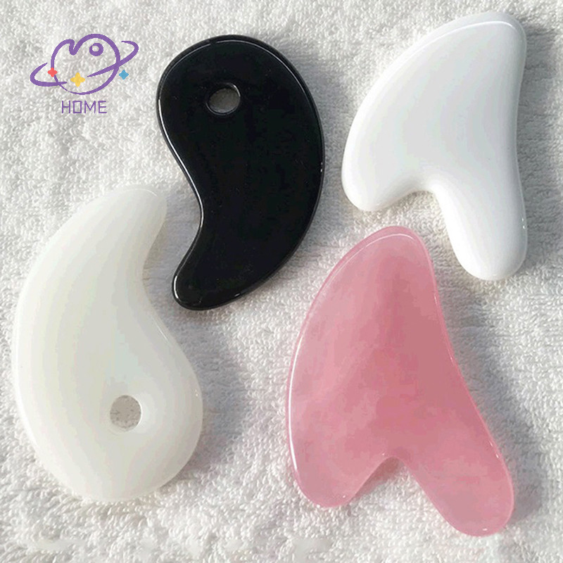 [mayhome] mặt gua sha board cạo khuôn mặt tấm massage toàn thân Công cụ mới {TH}