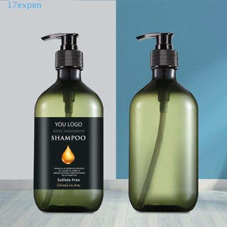 [Hàng mới về] Chai rỗng bằng nhựa đựng dầu gội đầu dạng vòi bơm 500ml