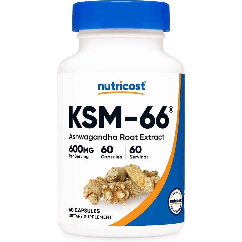 Nutricost KSM-66 Ashwagandha Root Extract 600mg 60 viên Giúp Ngủ Ngon tại Whey Sinh Viên Hải Phòng