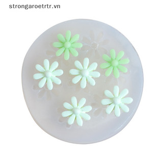 Strongaroetrtr Hoa Hướng Dương Khuôn Xà Phòng Silicon Hoa mini Hương Liệu Khuôn Tự Làm Sinh Thái VN