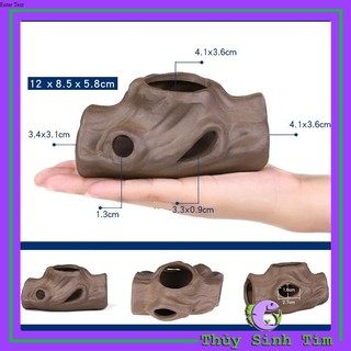Đồ Chơi Bằng Gốm Cho Tép Cảnh (Nhiều Hình)