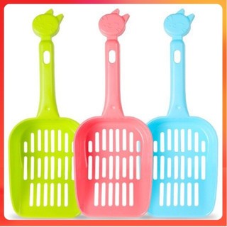 Xẻng xúc cát vệ sinh cho mèo - xẻng hốt phân ( cây to ) - Milky Pet