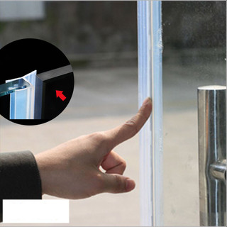gioăng cao su chữ F chất liệu silicon cao cấp chuyên dụng gắn cửa kính cửa lùa vách kính nhà tắm ngăn nước bụi gó
