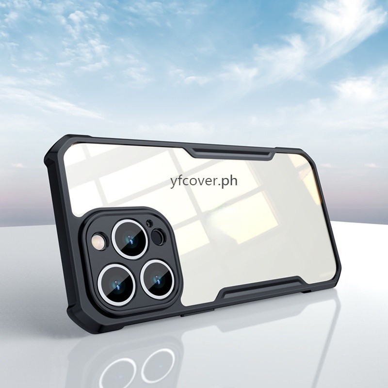 Ốp điện thoại chống sốc cứng trong suốt cho iPhone 16 Pro Max có túi khí bốn góc cho iPhone 16 15 14