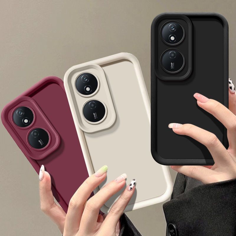 Dành Cho Honor X7b Ốp Lưng Điện Thoại Honor X7b Trọn Gói Matte Chống Rơi Mềm Bảo Vệ