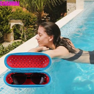 Hộp đựng kính bơi SHANHAI, Hộp đựng kính bơi EVA rỗng, Móc di động nhẹ nhiều màu không bao gồm dây kéo Kính mắt Hộp bảo vệ