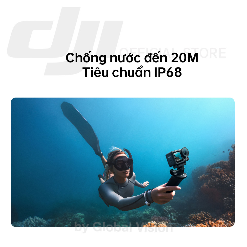 Camera hành động DJI Osmo Action 5 Pro máy quay hành trình 4K 120fps, chế độ màu HLG, quay đêm rõ nét  (DJI OA 5 Pro) | BigBuy360 - bigbuy360.vn