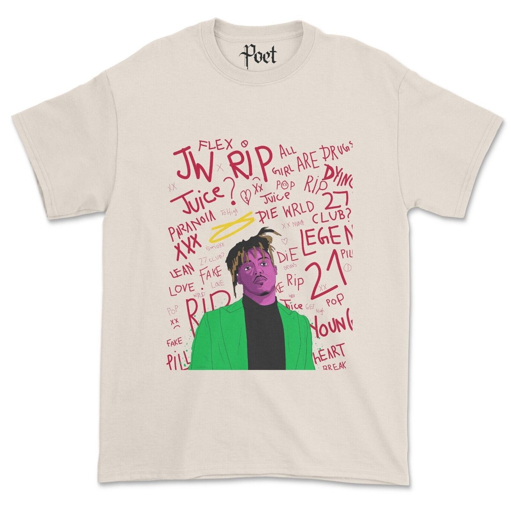 Áo thun Juice Wrld - Huyền thoại rap hip-hop Never Die