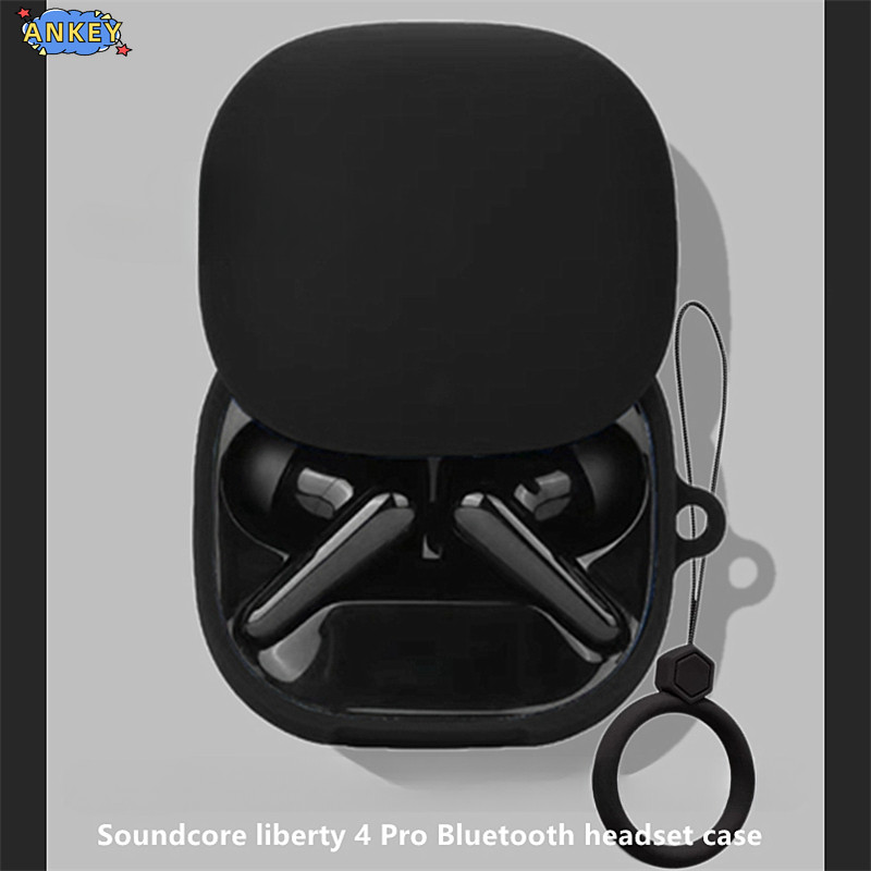 Case for Anker Soundcore Liberty 4 Pro Protective Cover Anti-fall Soft Liberty4pro Silicone Wireless