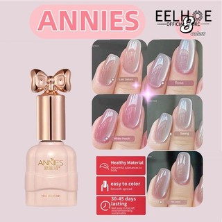 Sơn móng tay EELHOE ANNIES Cat's Eye Ice Transparent White Gentle Temperament Nail Polish lâu trôi, chống nước, dạng gel UV