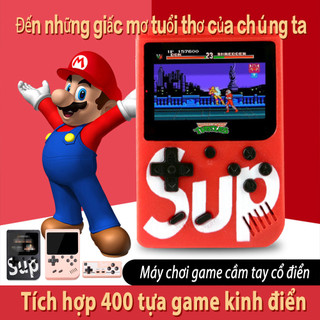 Tay Cầm Dành Cho 2 Người Kết Nối Với TV, Máy Chơi Game Sup 500 in 1 Nạp Năng Lượng Theo Chu Kỳ.