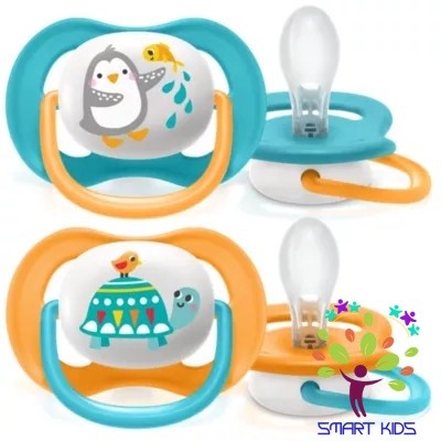 Ty giả Avent Ultra Air Animal - ti ngậm thông khí Lime Philips Avent