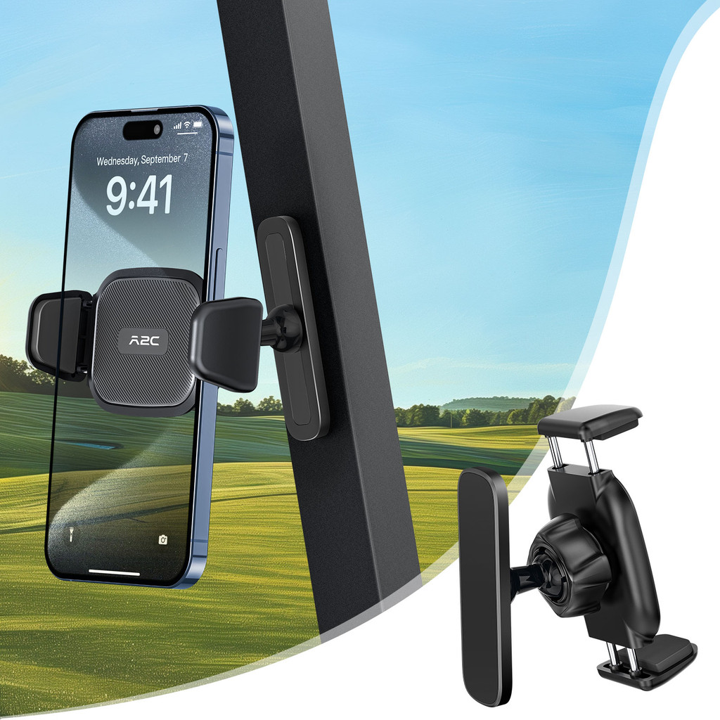 APPS2Car Gắn Điện Thoại Từ Xe Golf Giá Đỡ Điện Thoại Di Động Có Thể Điều Chỉnh Xoay 360 Điện Thoại D
