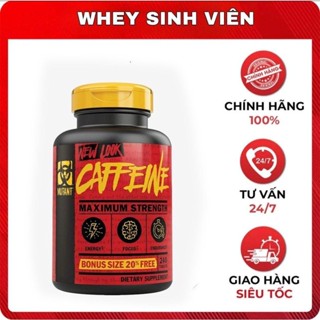  Viên uống Mutant Caffeine  240 viên  nhập khẩu Canada giảm mệt mỏi tăng cường tỉnh táo tập trung cao độ 