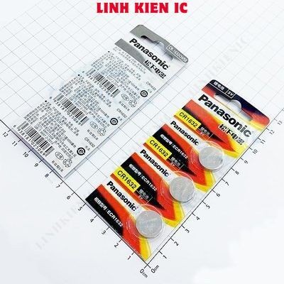 [2 Cái]- Pin CR1632 3V Panasonic Linhkien IC