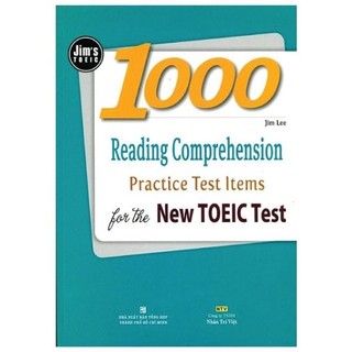 Sách - 1000 Reading Comprehension Practice Test Items For The New Toeic Test