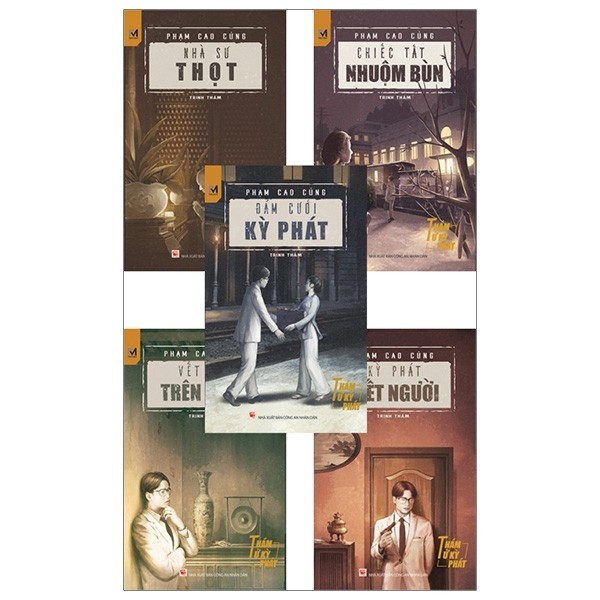 Sách - Combo Series Thám Tử Kỳ Phát (Bộ 5 Cuốn)