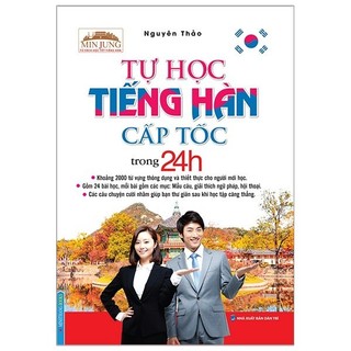 Sách - minjung - tự học tiếng hàn cấp tốc trong 24h